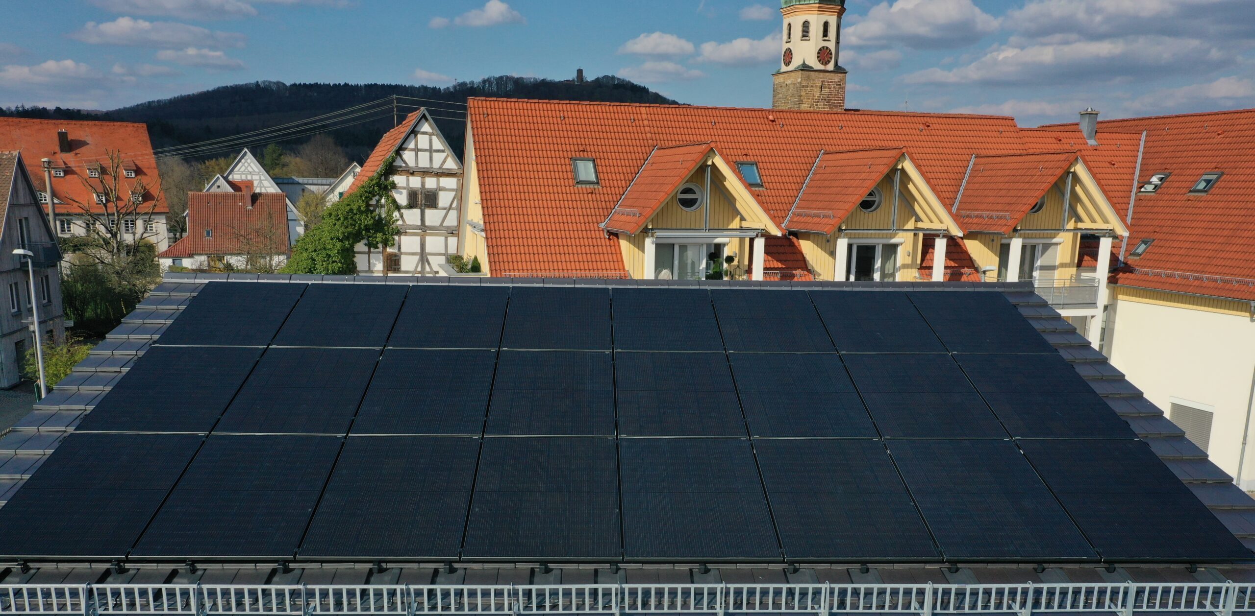 Hintergrund Dach solar Hintergrund Dach solar