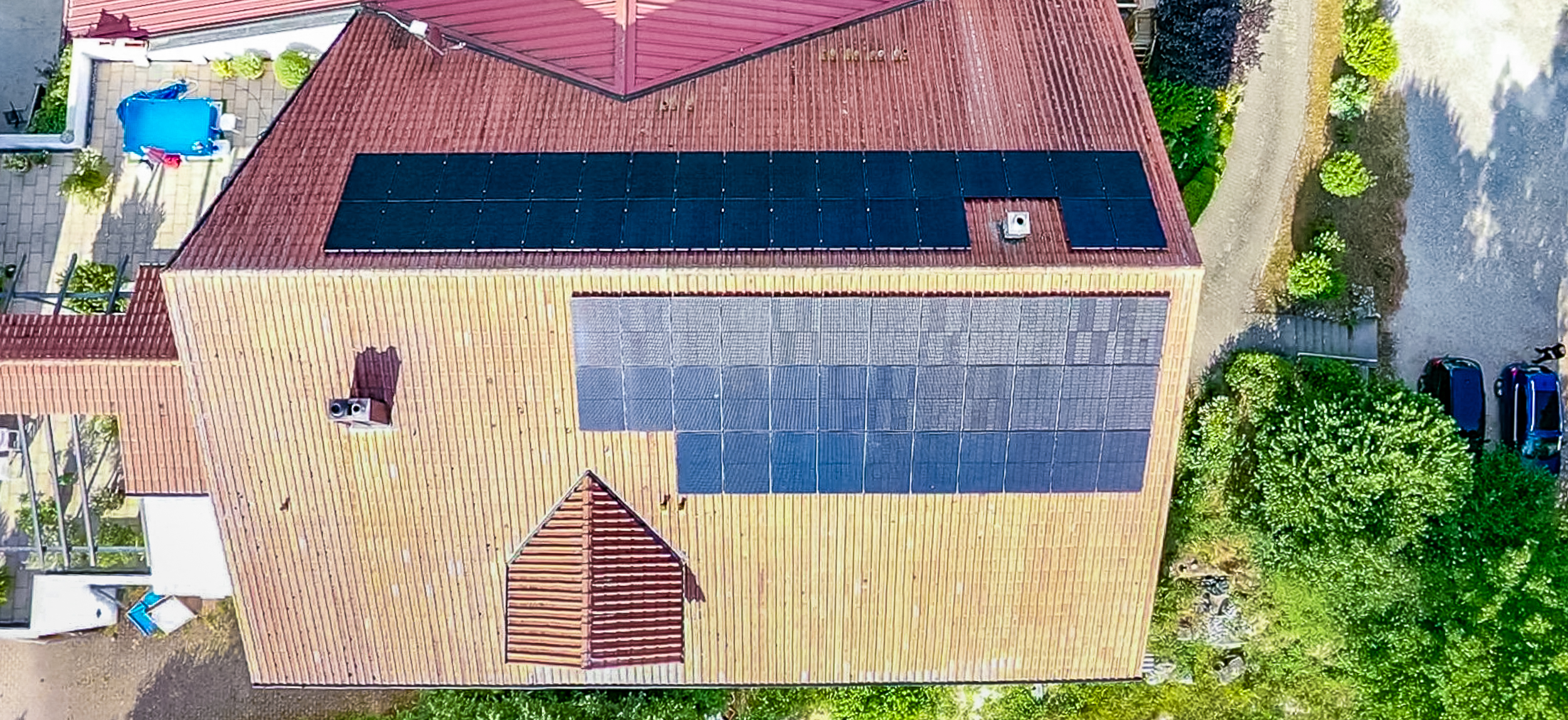 Solaranlage Dach